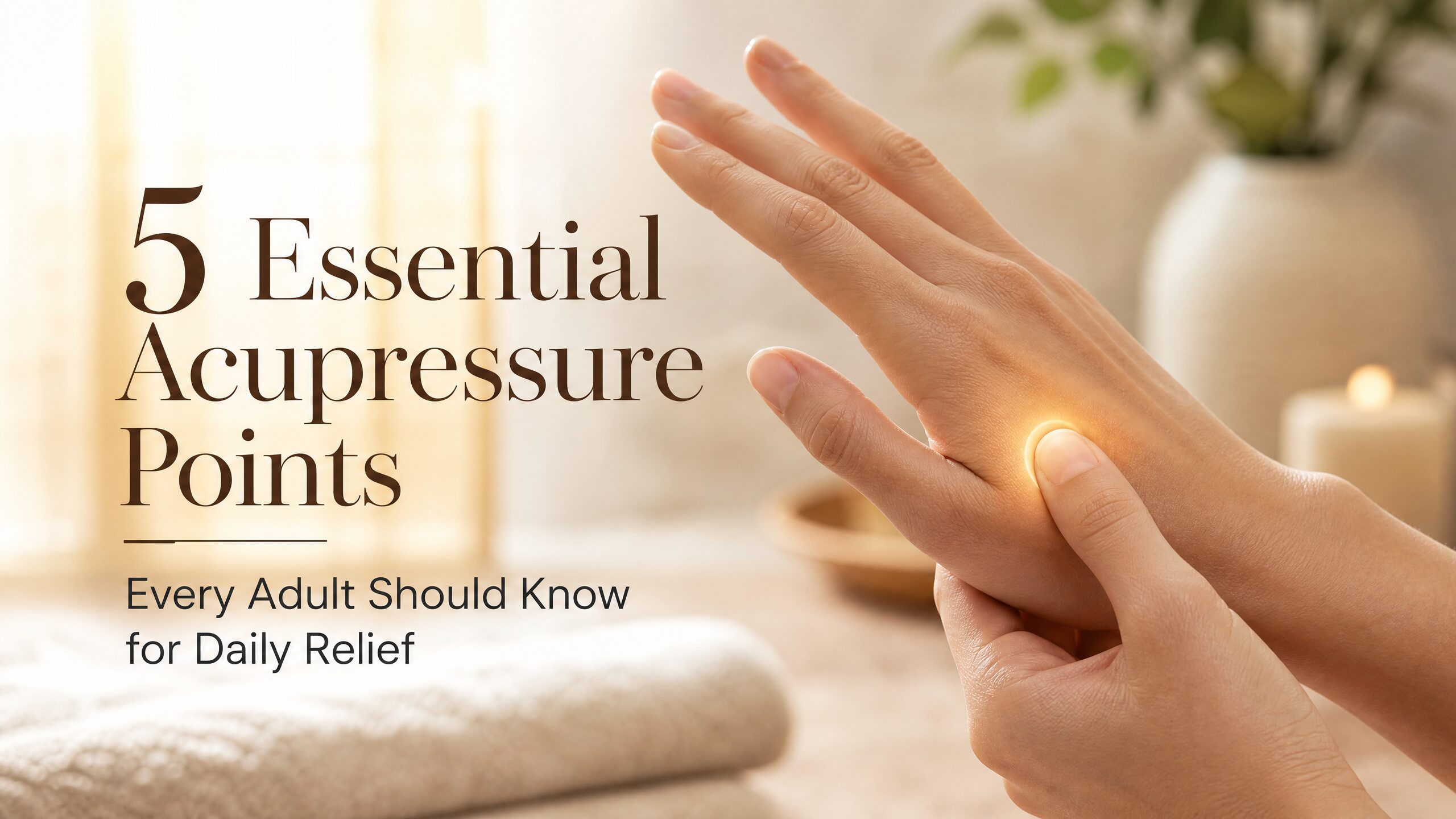 Essential Acupressure Points
